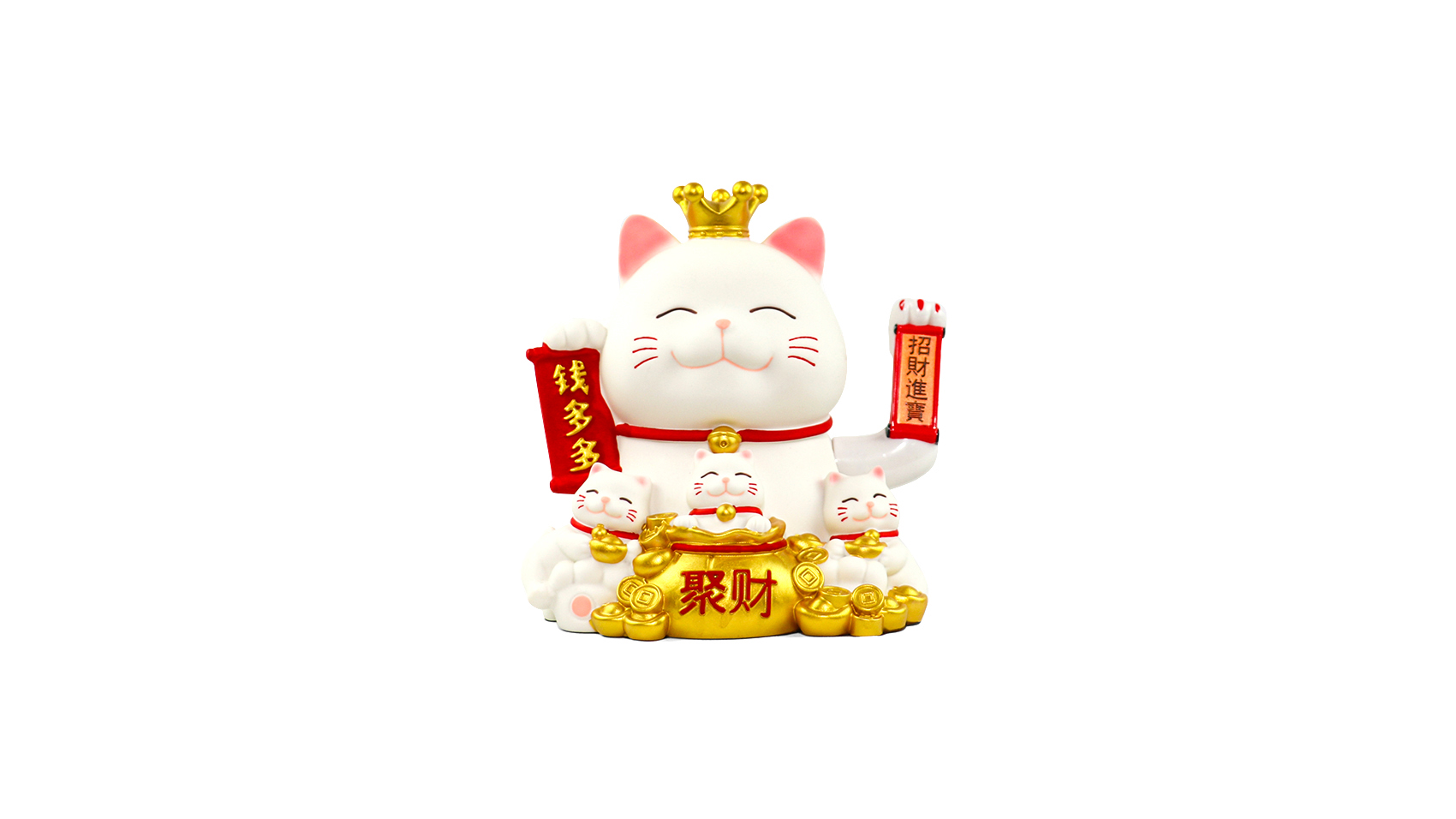 招财聚财系列-招财猫-自动摇手